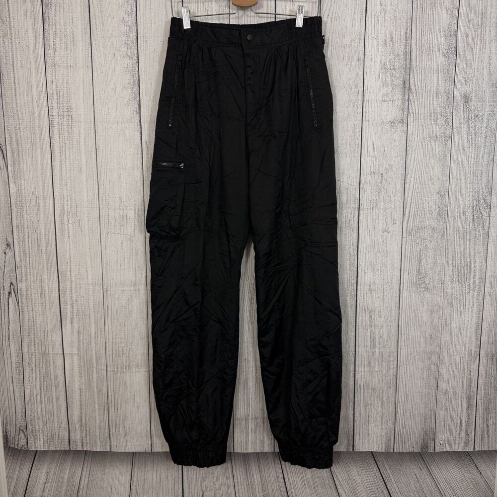 VTG White Stag Men's W32 Black Elastic Waist Track Pants